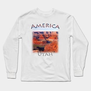 America - Utah - Canyonlands Long Sleeve T-Shirt